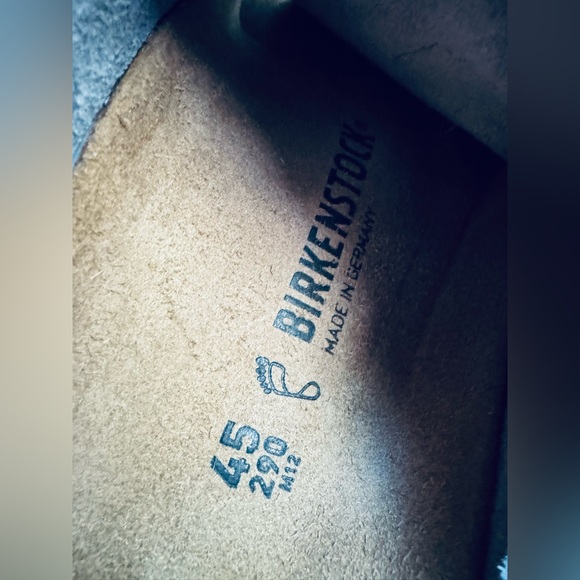 Birkenstock Men Kyoto Desert Slide Sandals in Whale Gray various - Picture 11 of 13